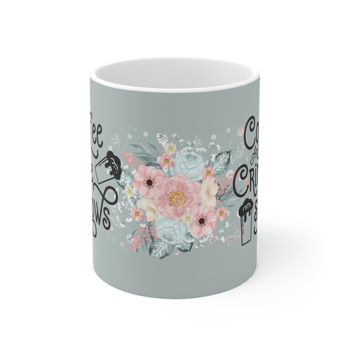 Tasse Kaffeebecher 325ml - Coffee and True Crime Shows