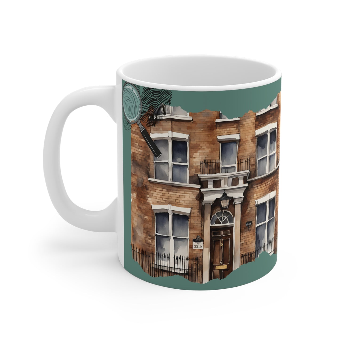 Tasse Kaffeebecher 325ml - Once uppon a Crime - Keramiktasse