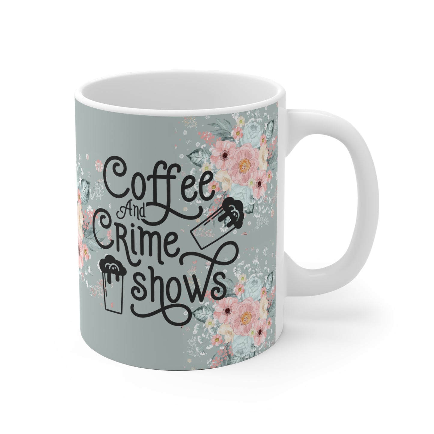 Tasse Kaffeebecher 325ml - Coffee and True Crime Shows