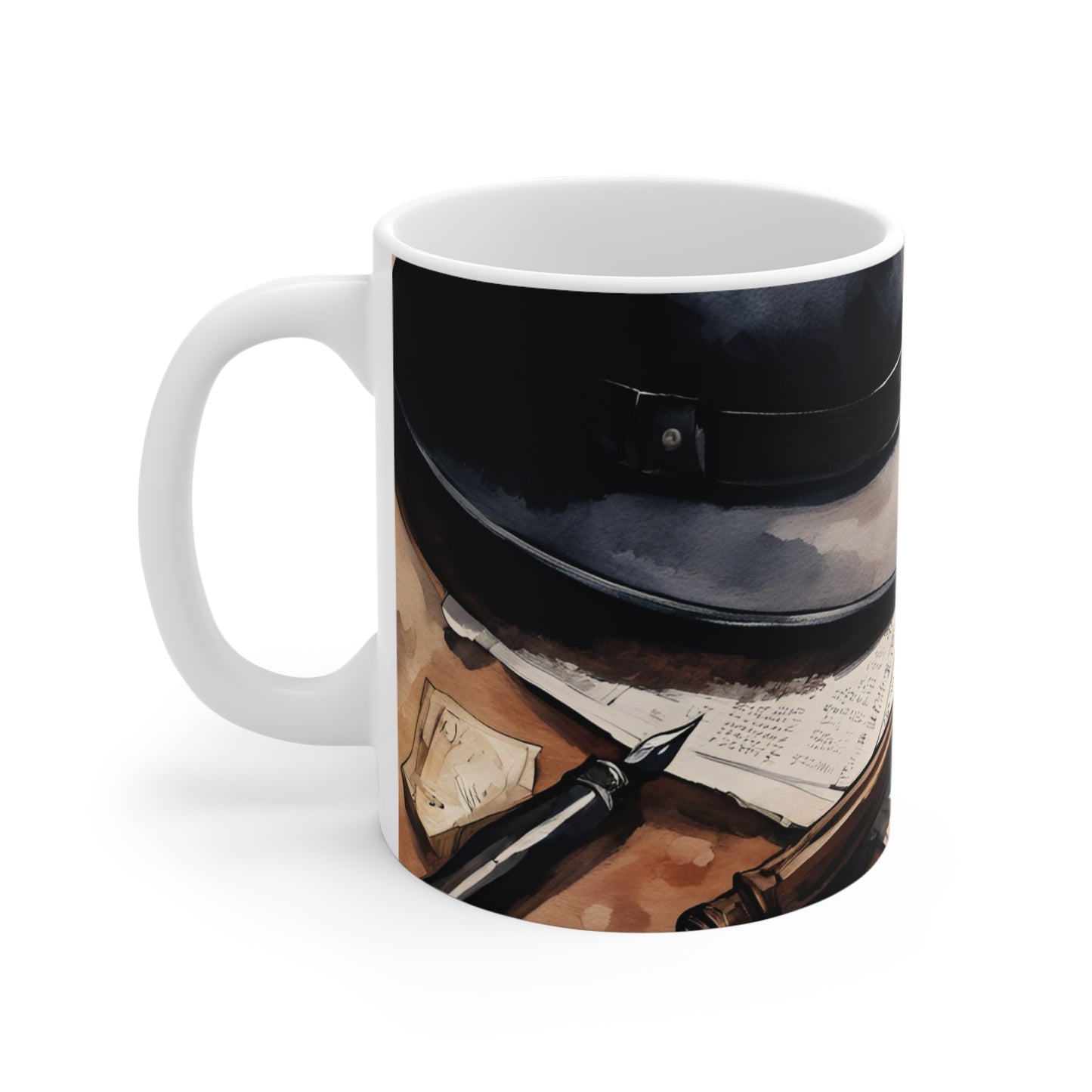 Tasse Kaffeebecher Crime - Keramiktasse 325ml
