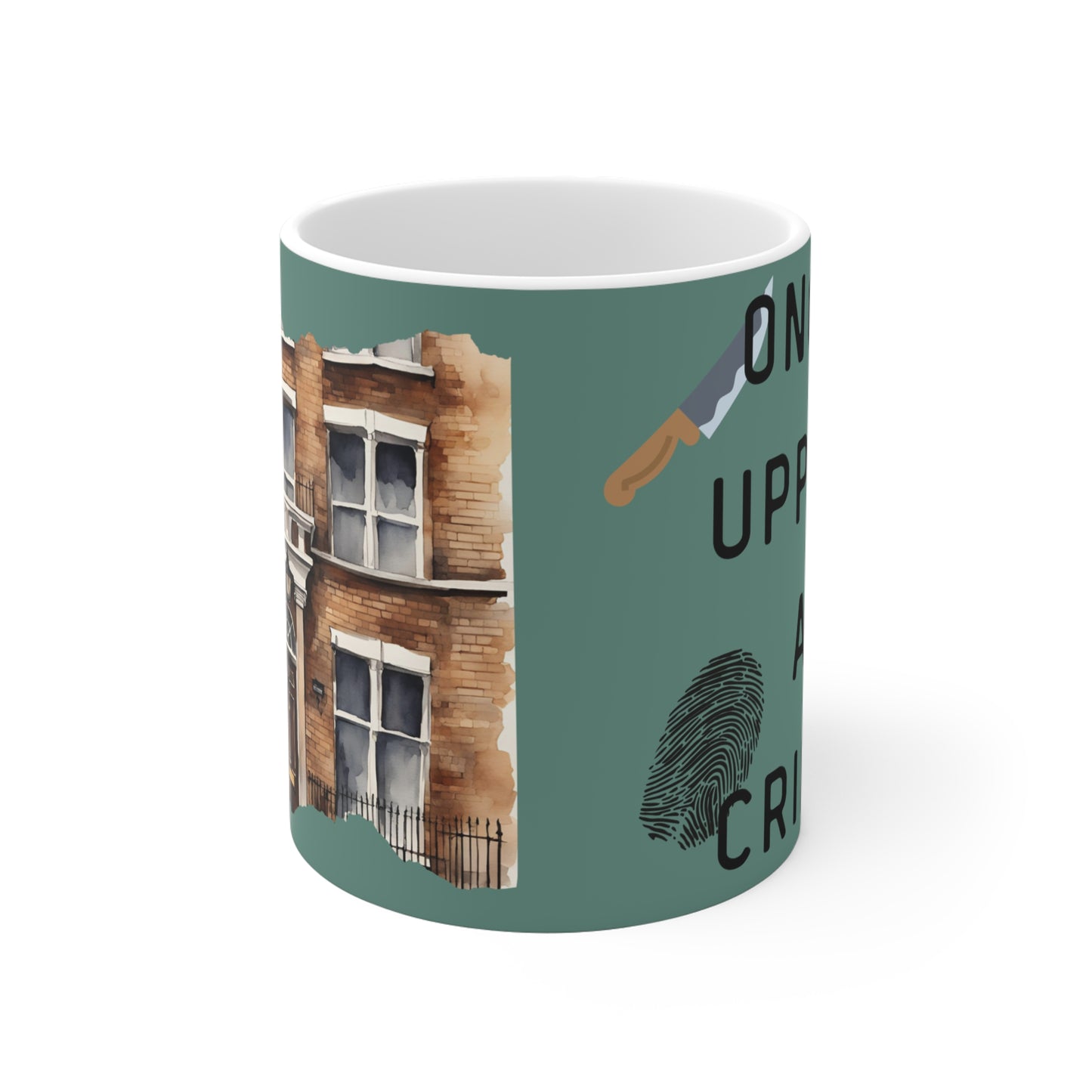 Tasse Kaffeebecher 325ml - Once uppon a Crime - Keramiktasse