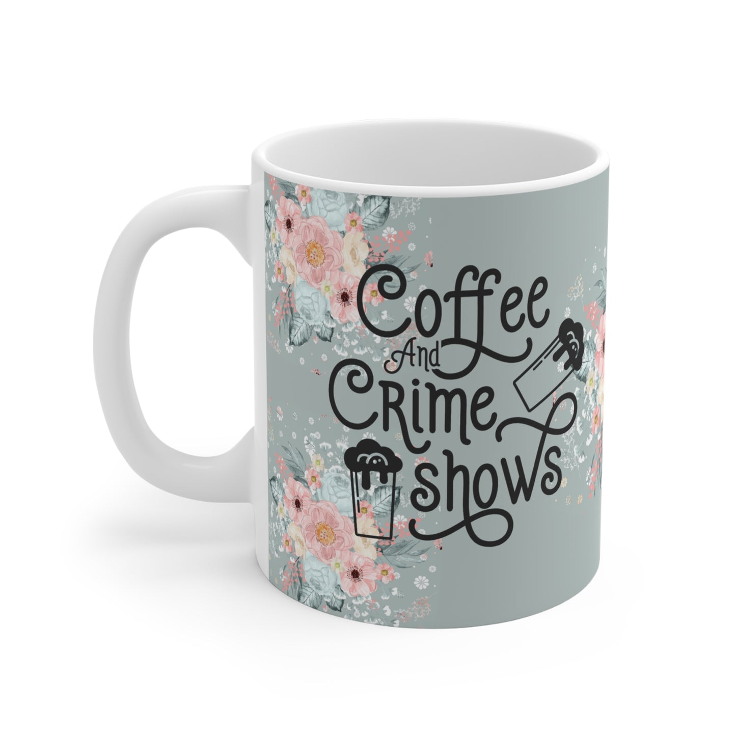 Tasse Kaffeebecher 325ml - Coffee and True Crime Shows