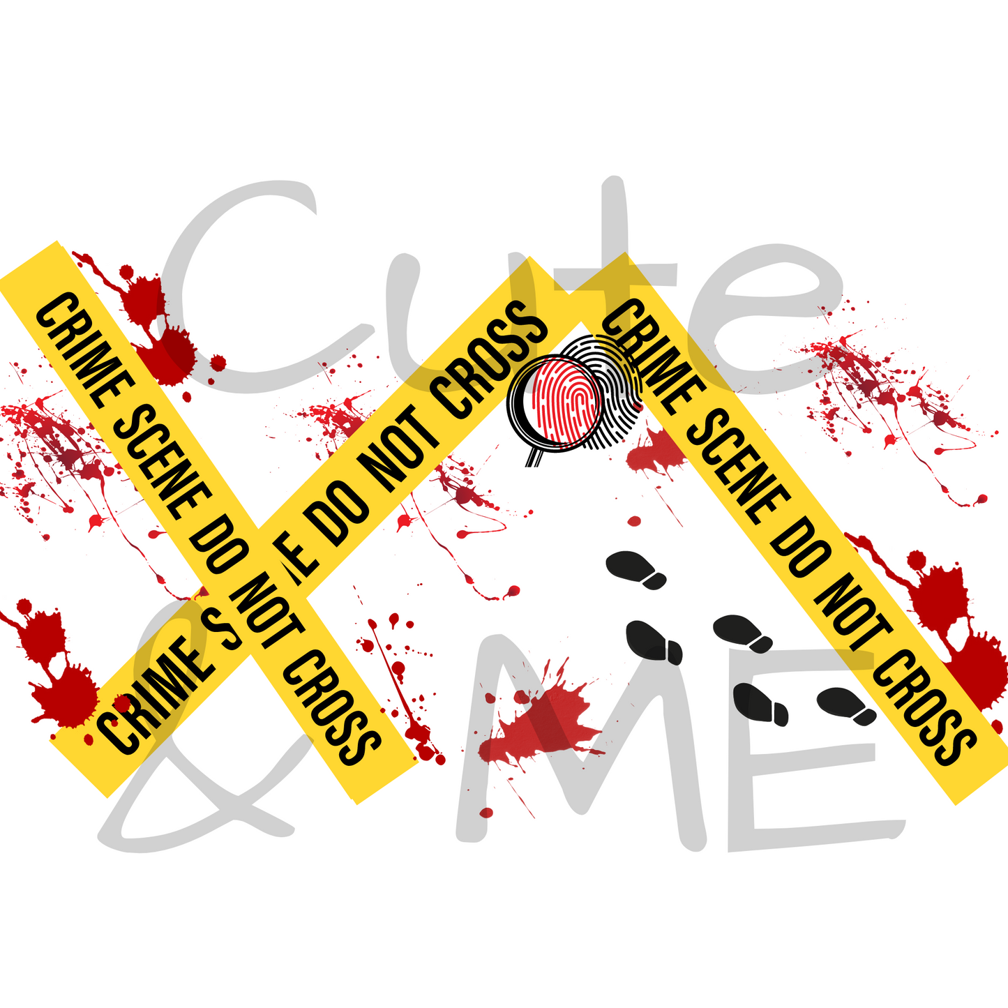 Tasse Kaffeebecher Keramik 325ml - Crime Scene