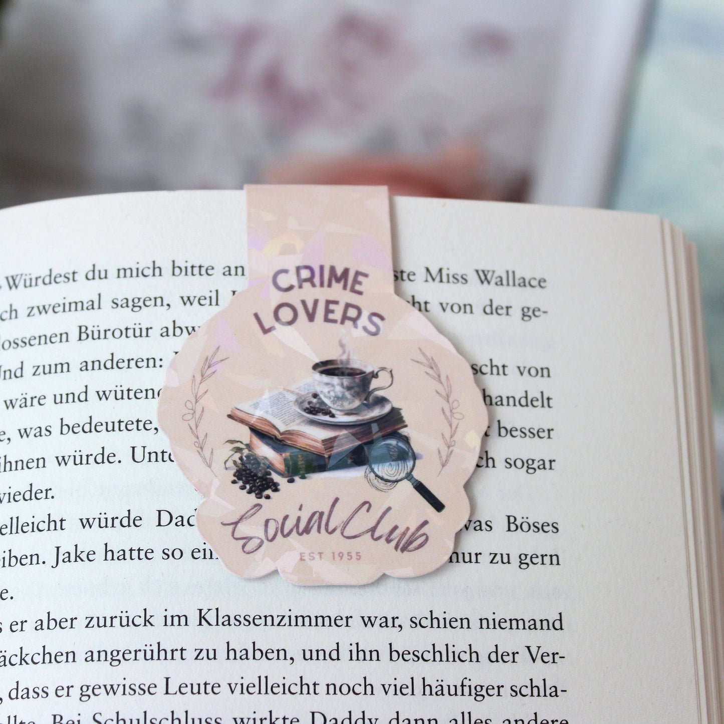 Magnetisches Lesezeichen -Crime lovers Social Club-