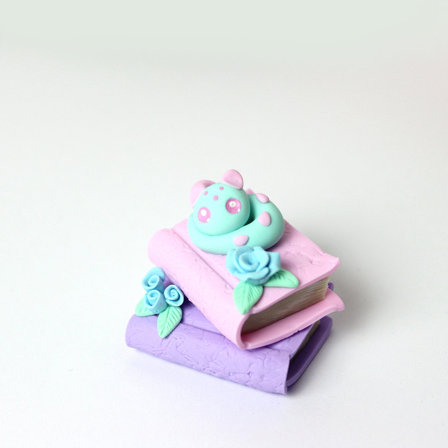 Deko Figur Drache pastell mintgrün - rosa - flieder