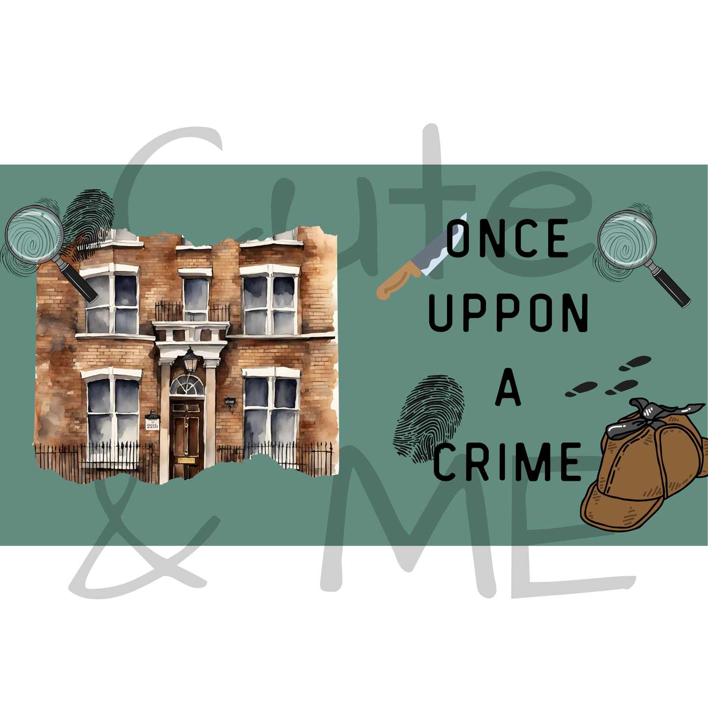 Tasse Kaffeebecher 325ml - Once uppon a Crime - Keramiktasse
