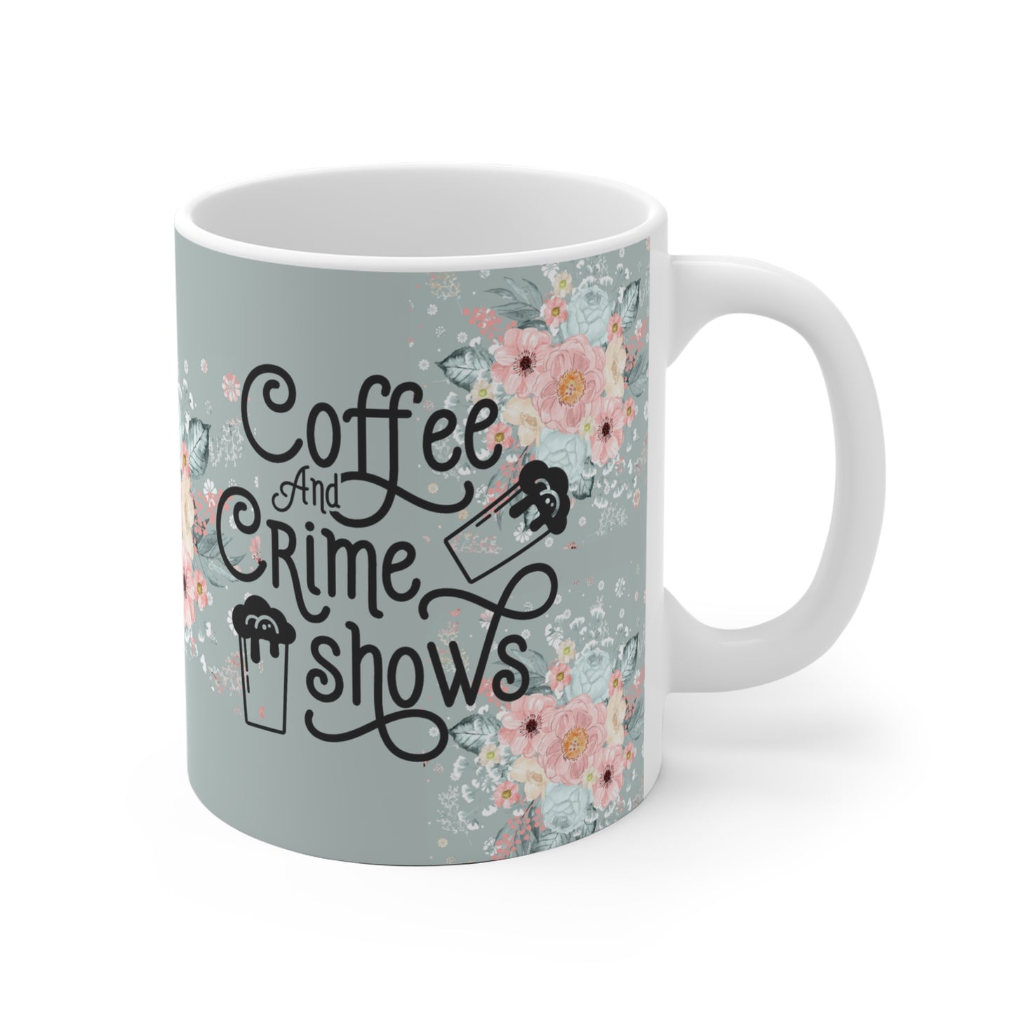 Tasse Kaffeebecher - Coffee and True Crime Shows