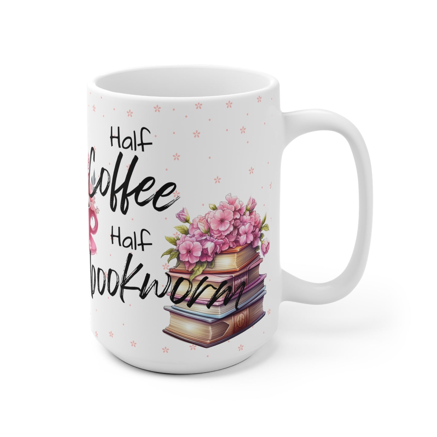 Romantische Kaffeetasse für Bücherwürmer – Perfekt für deine Auszeit