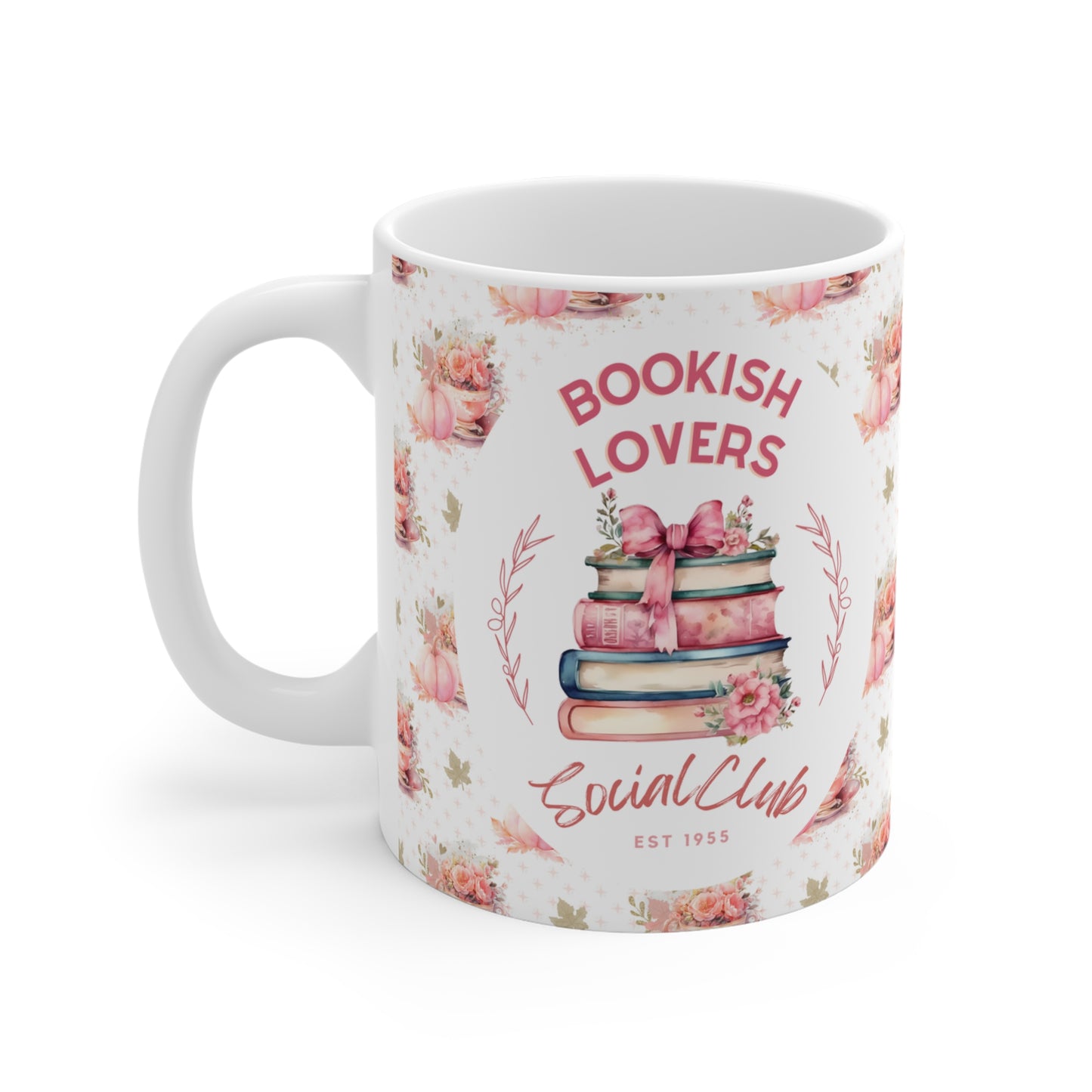 Tasse Bookish Lovers Social Club - Kürbis Design