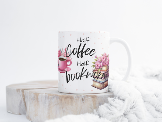 Romantische Kaffeetasse für Bücherwürmer – Perfekt für deine Auszeit